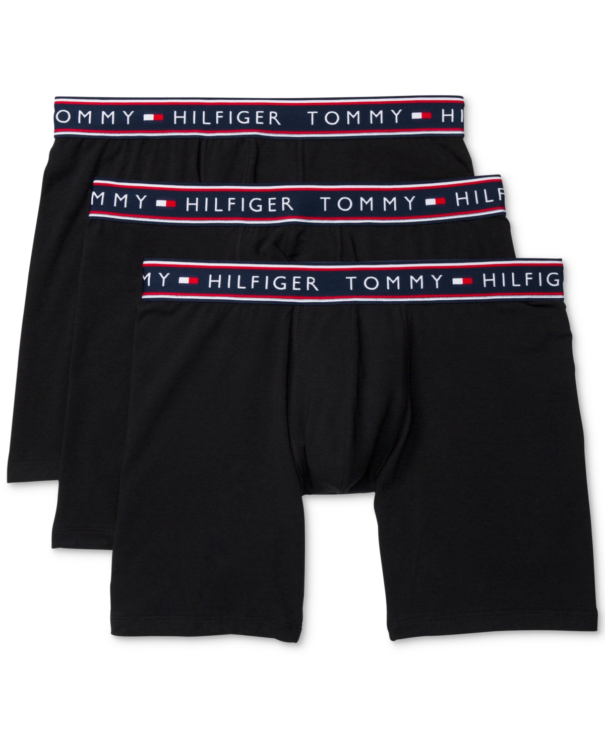 UPC 088541539265 product image for Tommy Hilfiger Men's Cotton Stretch Boxer Brief, 3 Pack | upcitemdb.com