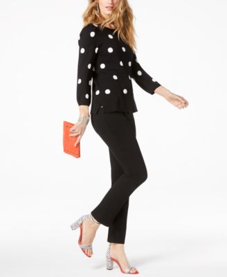 INC International Concepts - Polka-Dot Sweater