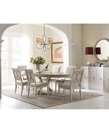 Furniture Rachael Ray Cinema Oval Expandable Dining Table Macy s