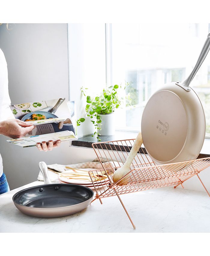  GreenPan Limited Edition 10th Anniversary 5pc Ceramic Non-Stick Cookware  Set, Bronze: Home & Kitchen