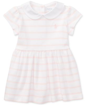 Polo Ralph Lauren - Striped Cotton Dress, Baby Girls (0-24 months)