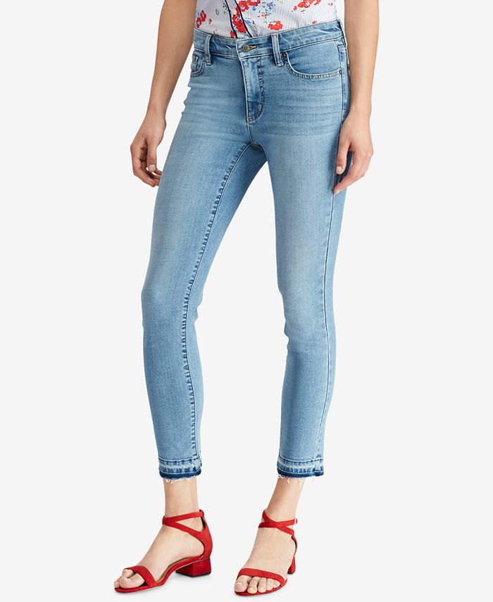 Lauren Ralph Lauren Premier Straight Crop Jeans & Reviews - Jeans ...