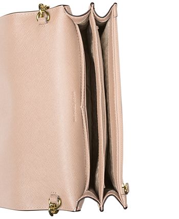 Daniela Large Saffiano Leather Crossbody Bag