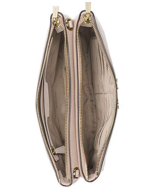Michael Kors Adele Double Zip Crossbody Handbags & Accessories Macy's