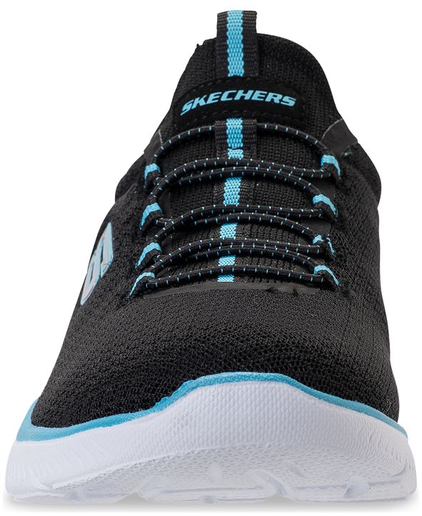 skechers women's summits wide width athletic sneakers from finish line