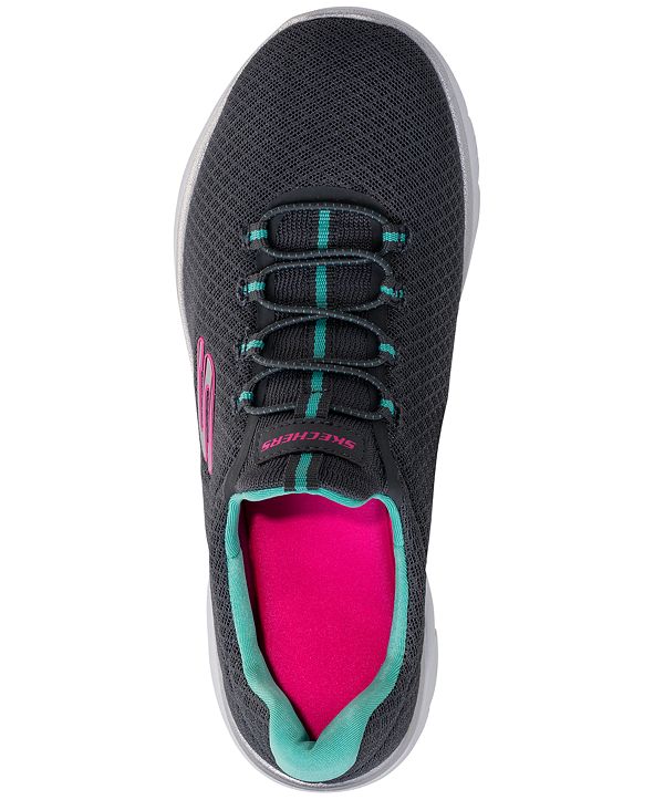 skechers women's summits wide width athletic sneakers from finish line