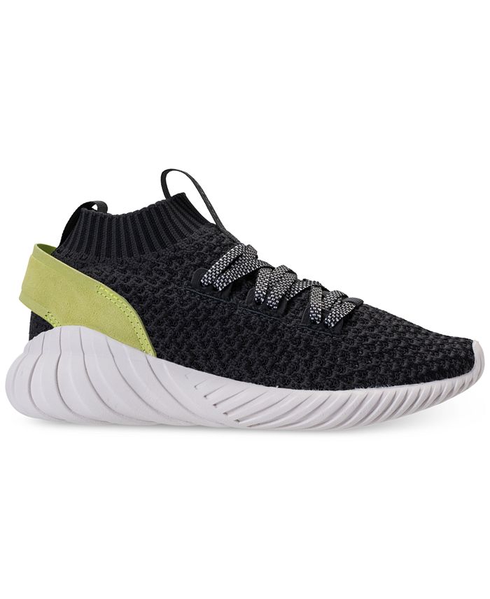 adidas gazelle silver green womens Adidas Tubular Doom Sock J Big Kids Shoes Black/White main image 0