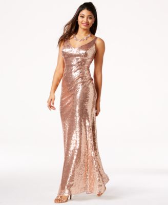 Jump - Juniors' Sequined Gown