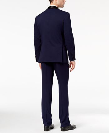 Perry ellis sale blue tuxedo