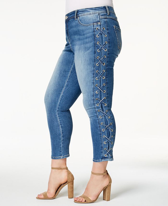 Macy's inc plus size jeans sale