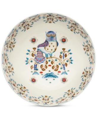 Taika White Serving Bowl