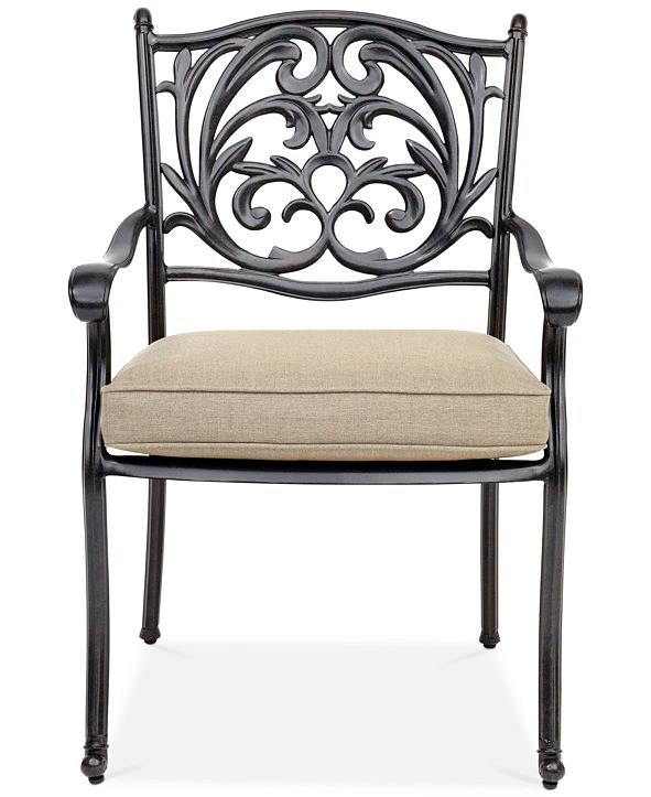 Furniture Chateau Aluminum Outdoor Dining Chair with ...