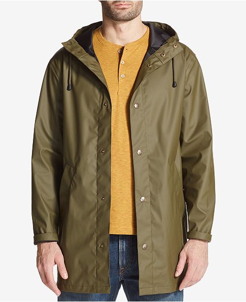 Weatherproof Vintage Men's Hooded Raincoat, Created for Macy's