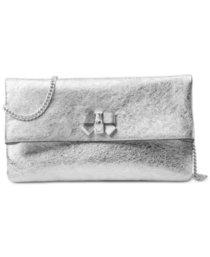 UPC 191935681935 product image for Michael Michael Kors Everly Small Fold Over Clutch | upcitemdb.com