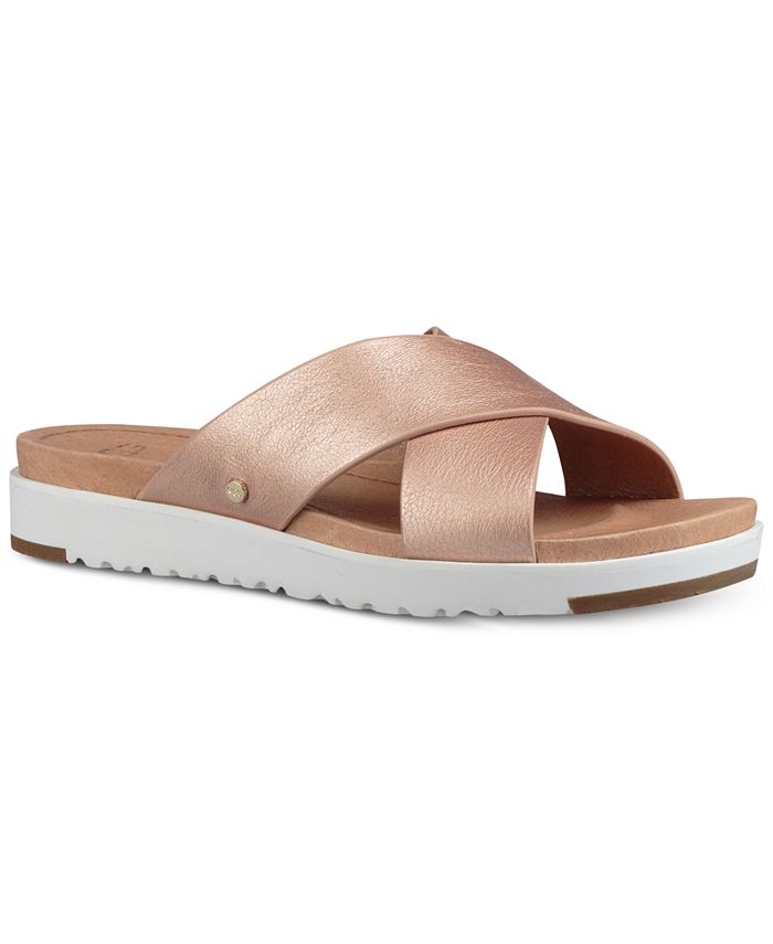 UGG® Women's Kari Slide Flat Sandals & Reviews - Sandals - Shoes - Macy's