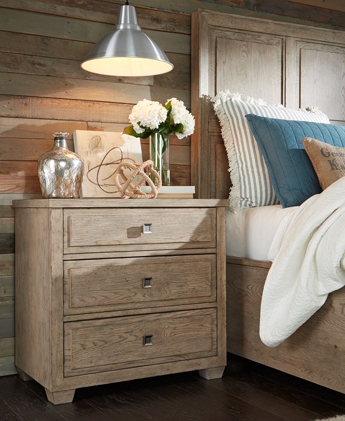 Furniture Bridgegate USB Outlet Nightstand Macy's