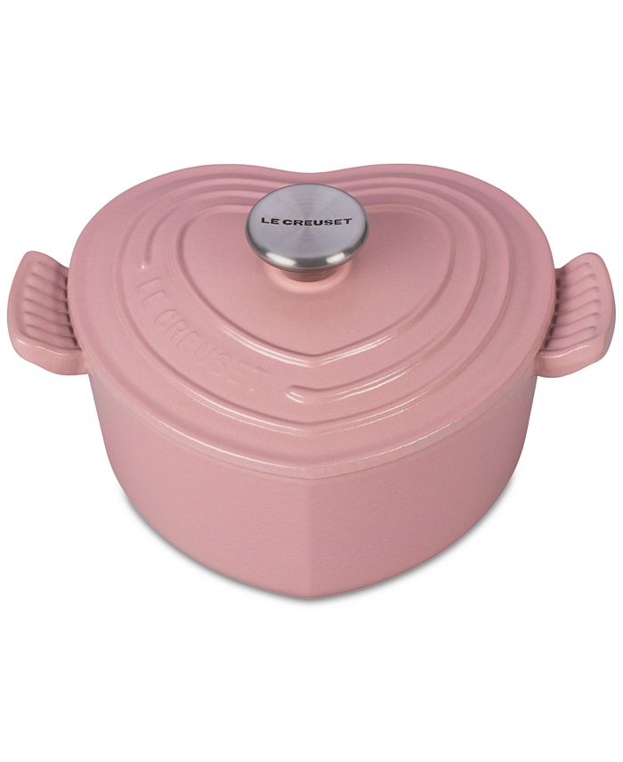 Le Creuset Cast Iron 1.25 Quart Heart Shaped Dutch Oven - Macy's