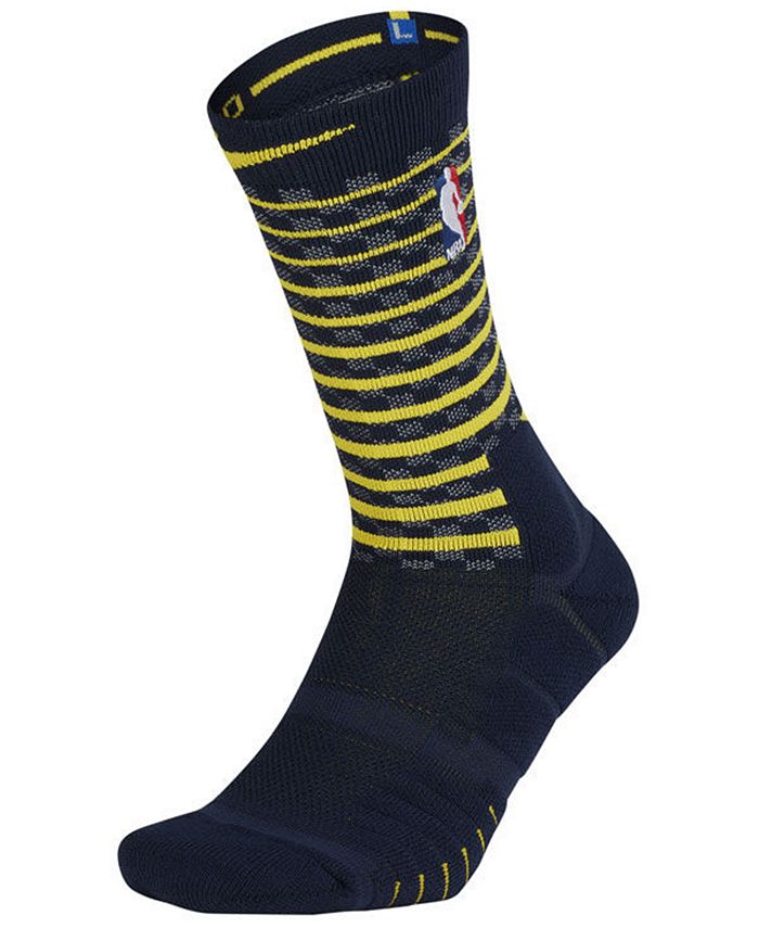 Nike Men's Indiana Pacers Elite Quick Crew Socks - Macy's