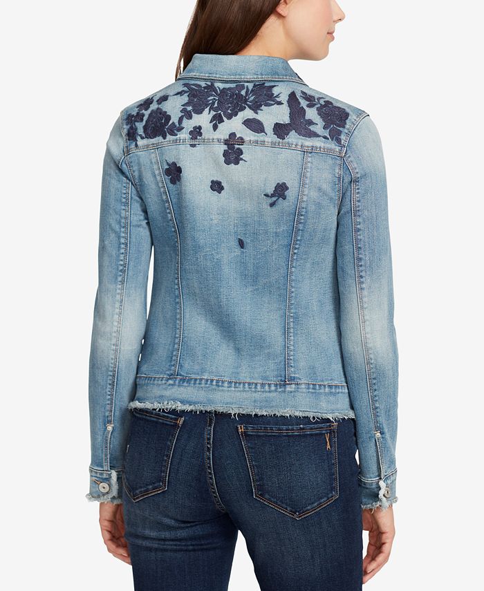 Vintage America Lena Embroidered Denim Jacket & Reviews - Jackets ...