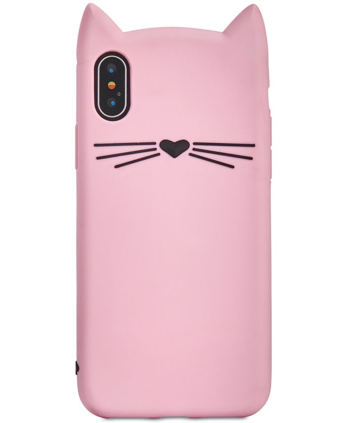 kate spade new york Silicone Cat iPhone X Case & Reviews - Handbags &  Accessories - Macy's
