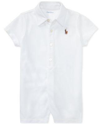 Polo Ralph Lauren - Knit Cotton Oxford Shortall, Baby Boys