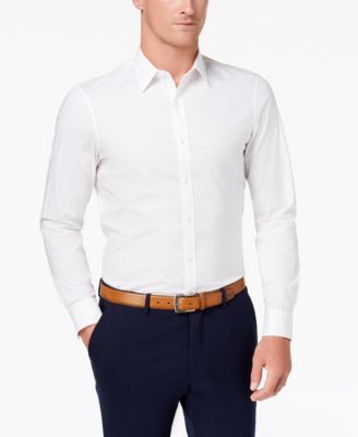 Men's Stretch Button-Front Shirt  