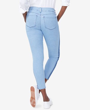 NYDJ Ami Two-Tone Tummy-Control Skinny Jeans - Macy's