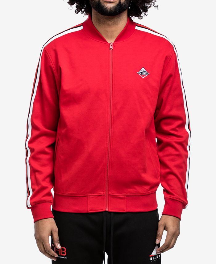 Multi Plaid No. 1 Men's Stripe Track Jacket