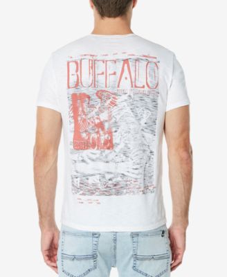 T-shirt Buffalo David Bitton - Taille S, Noir, Manches Courtes - Neuf Avec étiquettes