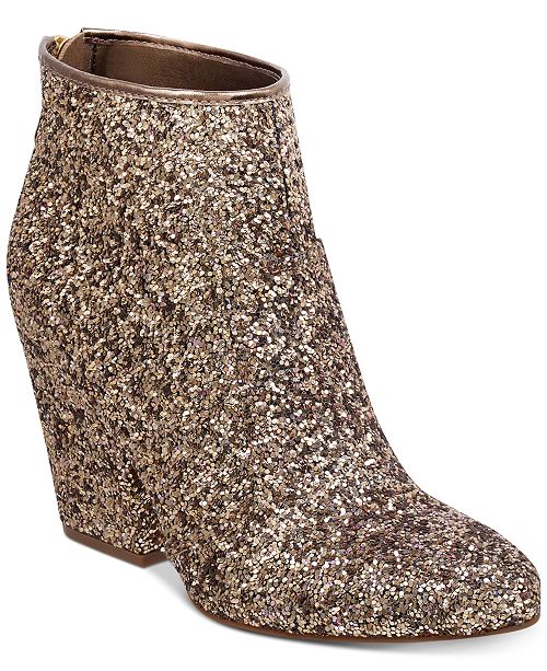 G by GUESS Nite Sparkle Booties & Reviews Boots & Booties Shoes