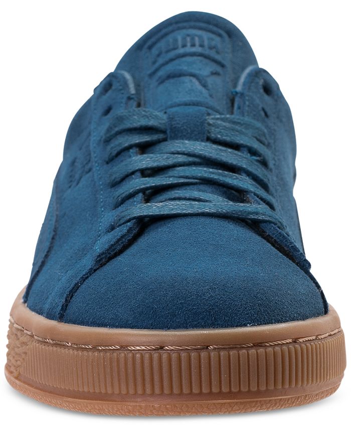 Puma Men's Suede Classic Natural Warmth Casual Sneakers from Finish ...