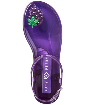 katy perry grape sandals