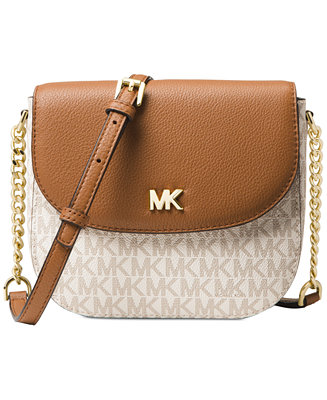 Michael Kors Half Dome Signature Small Crossbody & Reviews - Handbags & Accessories - Macy&#39;s