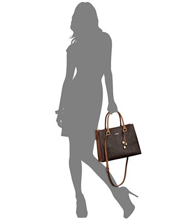 Calvin Klein Logan Signature Satchel Macy s