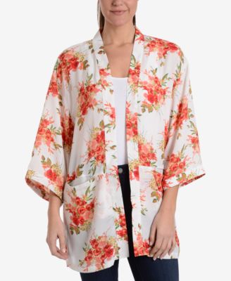 NY Collection - Floral-Print Blazer