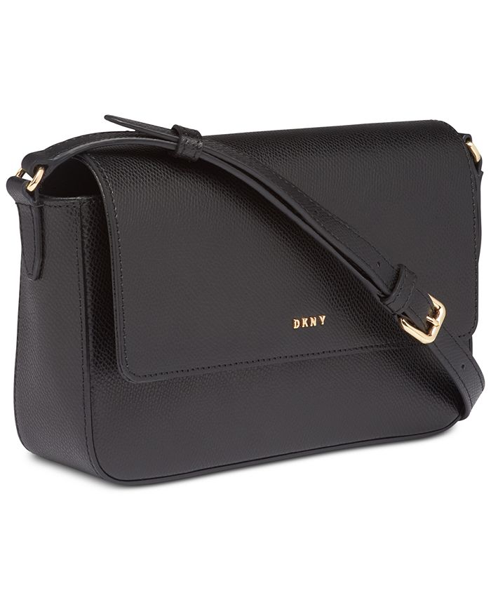 DKNY Flap Leather Crossbody, Created for Macy's Macy's