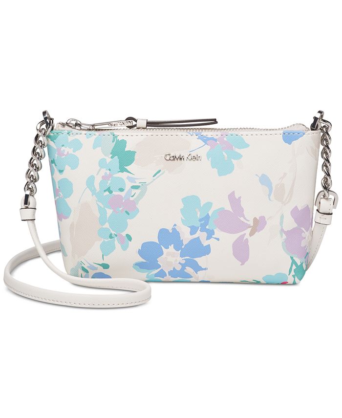 Calvin Klein Hayden Leather Small Crossbody Macy's