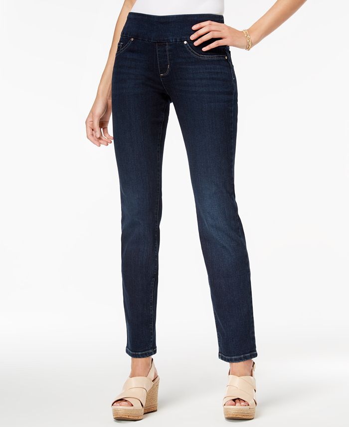Lee Platinum Petite Pull-On Jeans - Macy's