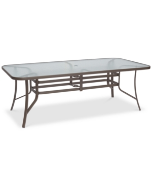 FURNITURE OASIS ALUMINUM OUTDOOR 84" X 42" DINING TABLE, CREATED FOR MACY'S
