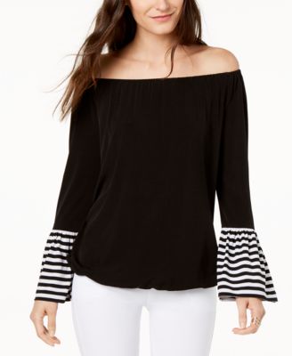 michael kors bell sleeve top