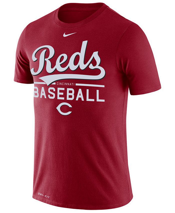 Nike Men's Cincinnati Reds Dry Practice T-Shirt & Reviews - Sports Fan ...