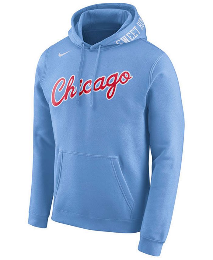 Nike Men's Chicago Bulls City Club Fleece Hoodie - Macy's