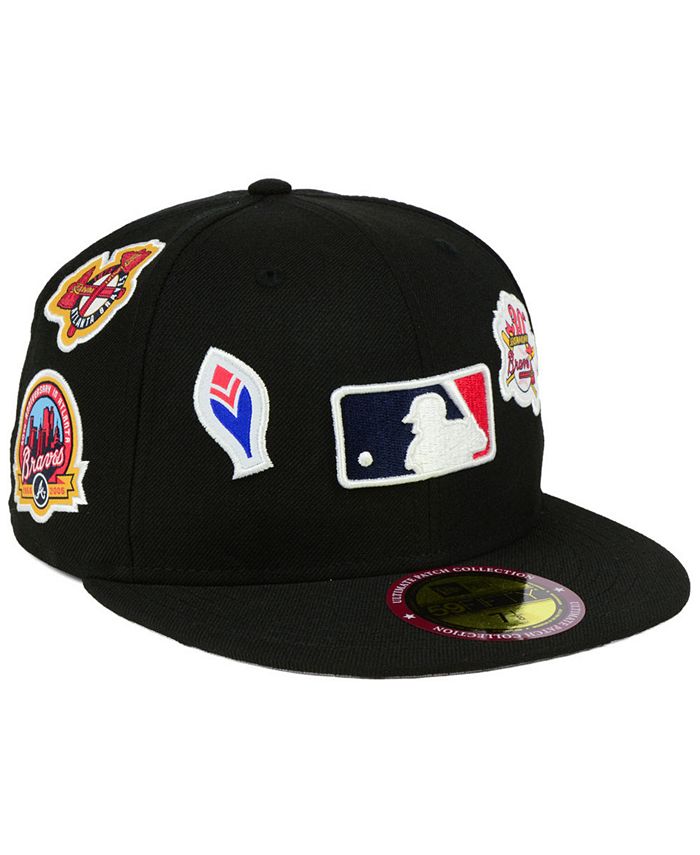 New Era Atlanta Braves Ultimate Patch Collection All Patches 59FIFTY