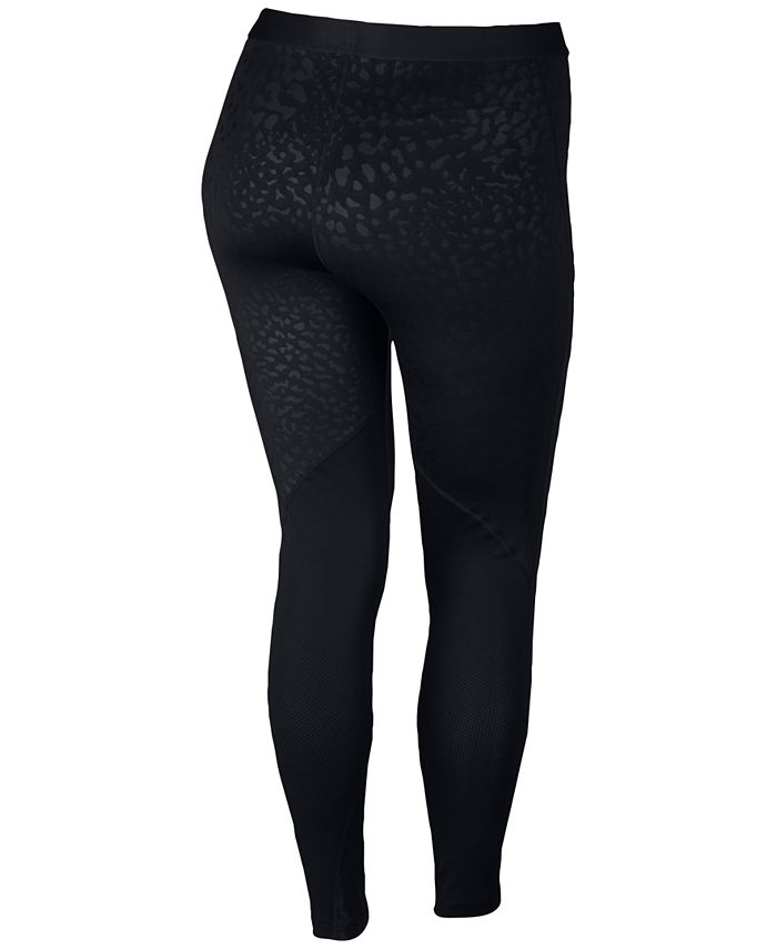 macy's nike plus size leggings