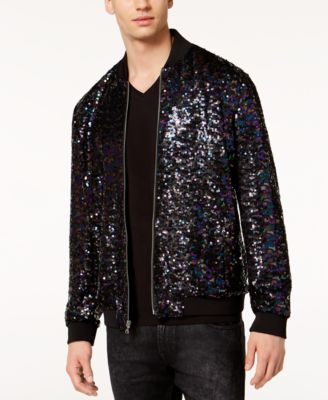 I.N.C. Men s Sequin Bomber Jacket Created for Macy s Macy s