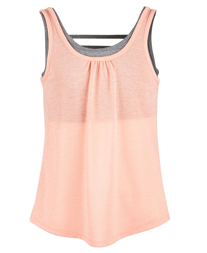 Ideology Strappy Tank Top, Big Girls, Created for Macy's & Reviews ...