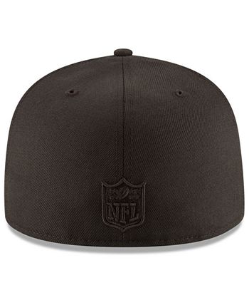 New Era - Chase Black on Black 59Fifty Fitted Cap