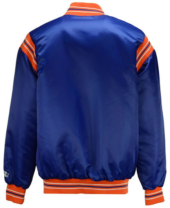 G-III Sports Men's New York Mets Starter Legacy Satin Jacket - Macy's