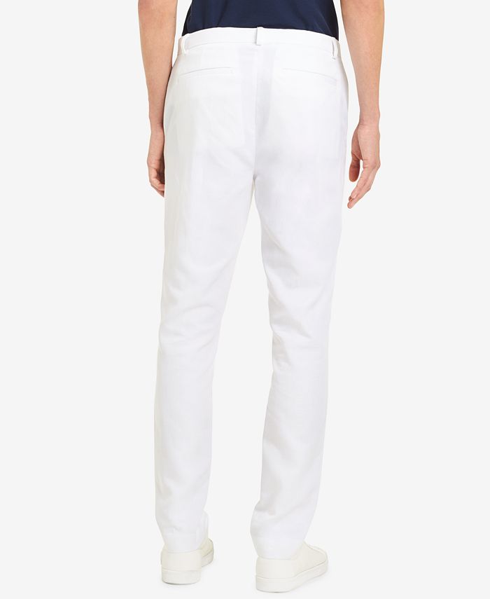 Calvin Klein Men's Tapered Pleated Pants - Macy's