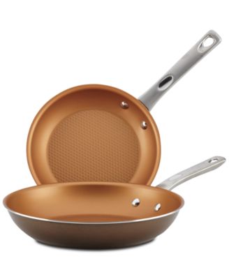 Ayesha Curry - Home Collection 2-Pc. Porcelain Enamel Non-Stick Skillet Set